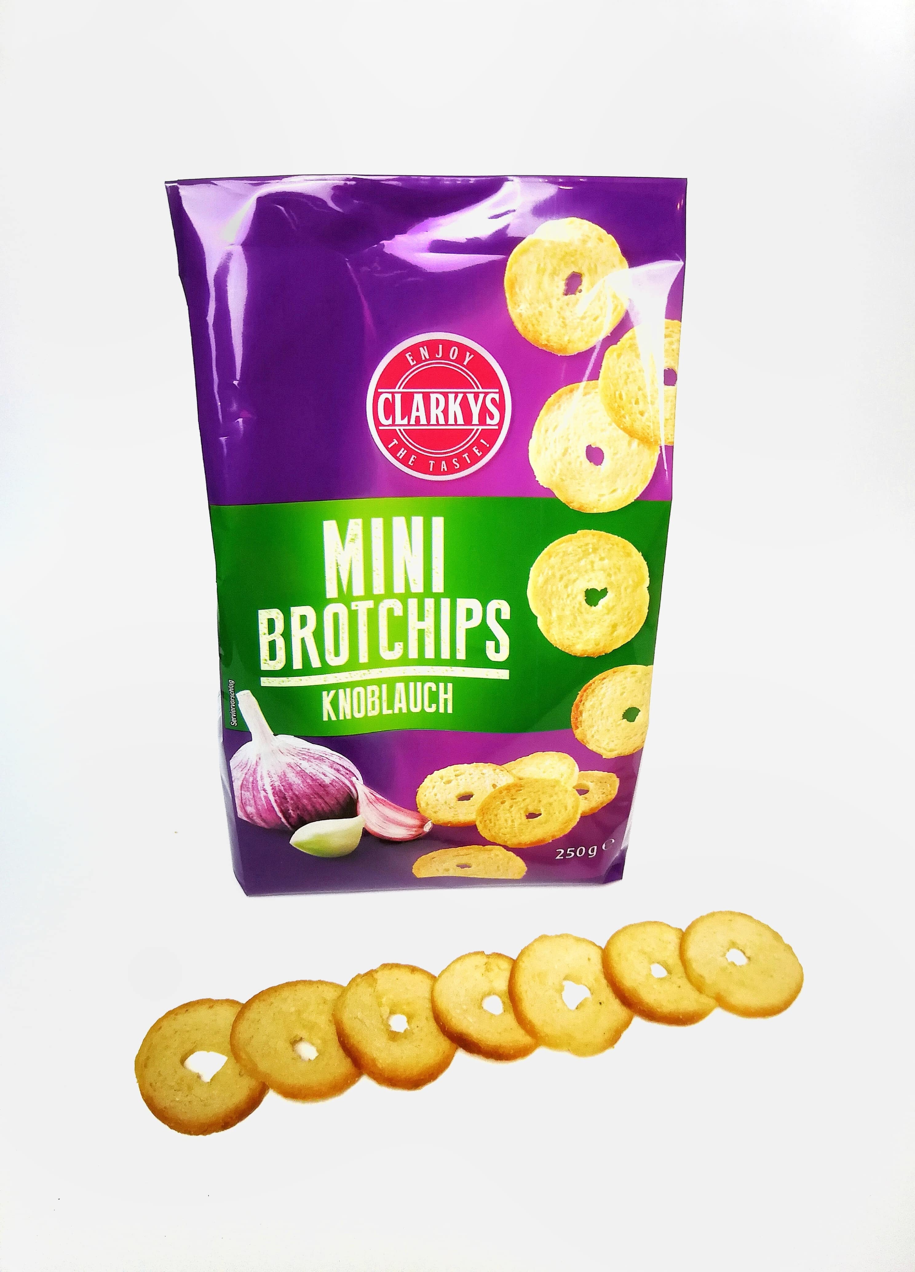 Mini Brotchips Knoblauch