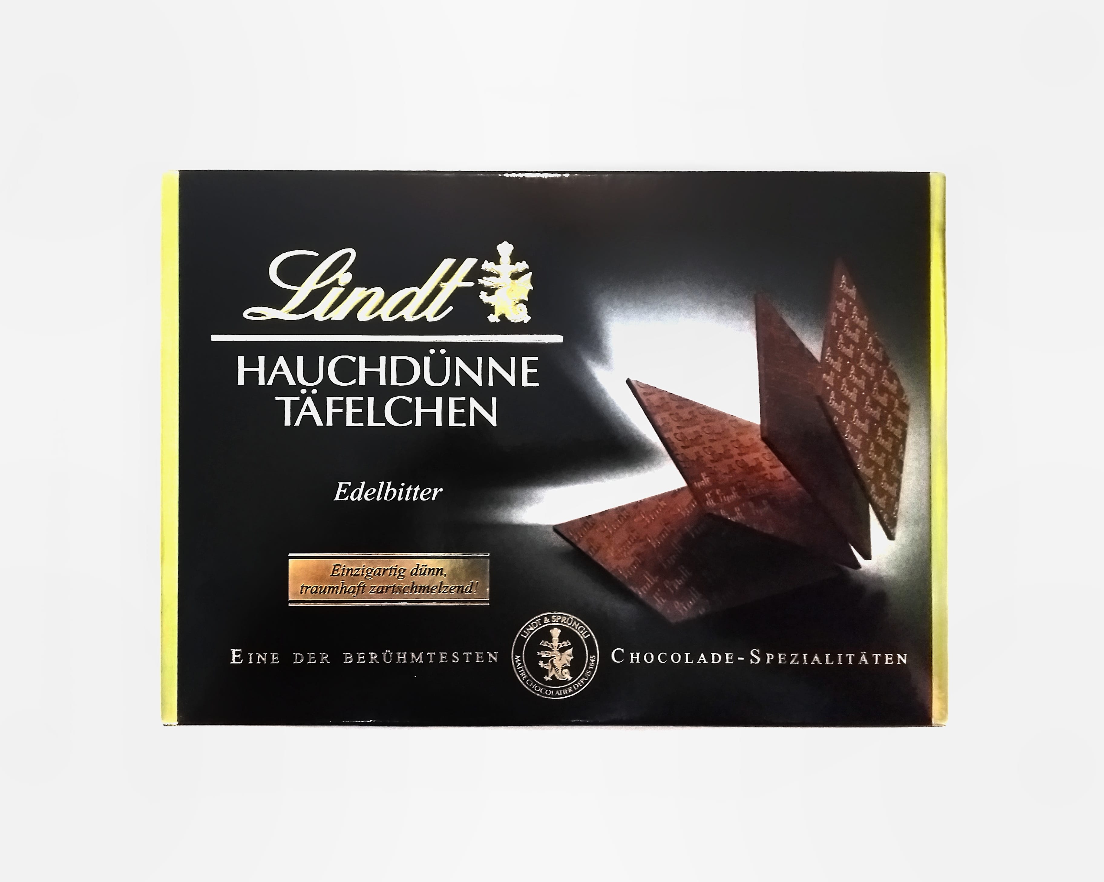 Hauchdünne Täfelchen zartbitter